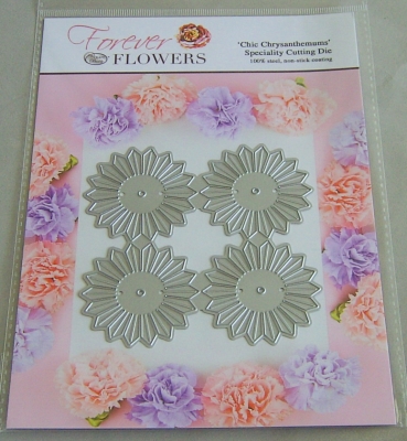 Flowerz Schneideschablone Chrysanthemen