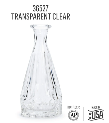 Preview: Folkart Murano Glass Paint Transparent 59 ml Clear