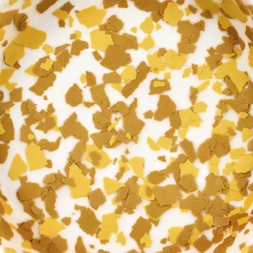 Preview: Folkart Terrazzo Flakes Yellow-Multi