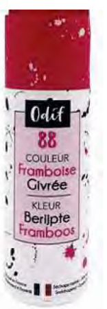 Odif Frosted Color Spray 125 ml Framboise