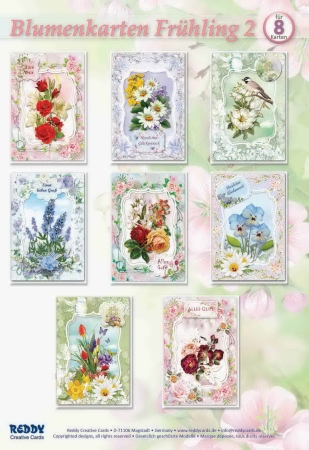 Reddy Cards Blumenkarten Frühling 2