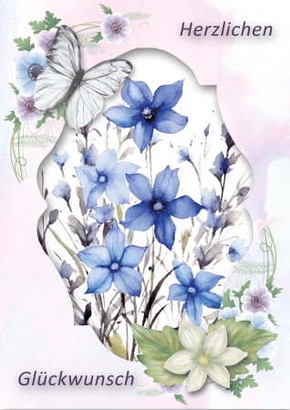 Preview: Reddy Cards Grußkarten Frühlingsblumen