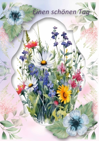 Reddy Cards Grußkarten Frühlingsblumen