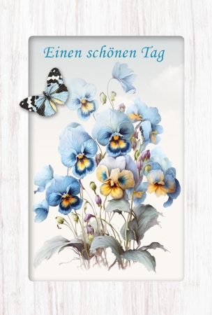 Preview: Reddy Cards Bastelset Frühlingsbouquets 1