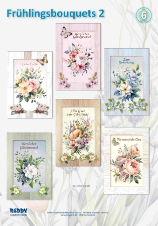 Reddy Cards Bastelset Frühlingsbouquets 2