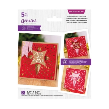 GEMINI Create a Card Interchangeable Star Frame