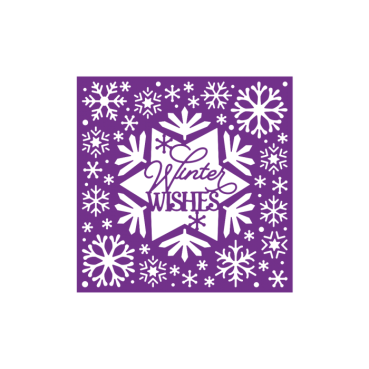 Preview: GEMINI Create a Card Interchangeable Snowflake Frame