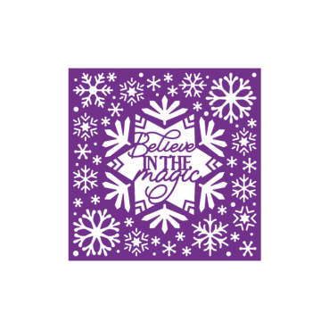 Preview: GEMINI Create a Card Interchangeable Snowflake Frame