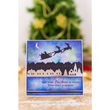 Preview: GEMINI Double-Sided Die Dashing Through The Snow