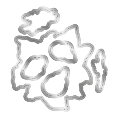 Preview: GEMINI Stamp & Die Stempel und Stanzschablone December Poinsetta