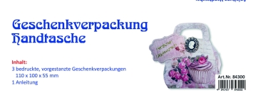 Reddy Cards Geschenkverpackungen Handtasche