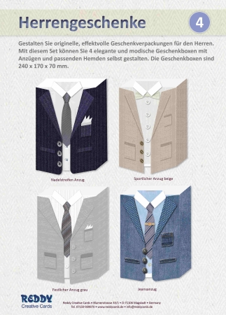 Reddy Cards Geschenkverpackungen Herren