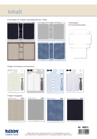 Preview: Reddy Cards Geschenkverpackungen Herren