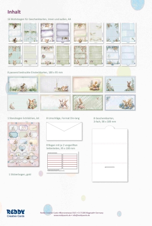 Preview: Reddy Cards Geschenkumschläge zu Ostern