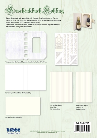 Reddy Cards Geschenkbuch Rohling