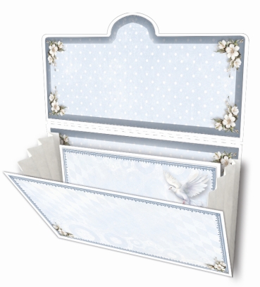 Reddy Cards Bastelset Geschenkkarten zur Taufe, Geburt, religiöse Anlässe