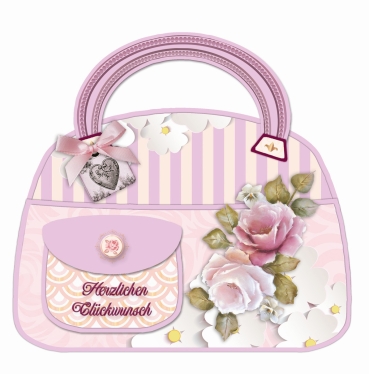Preview: Reddy Cards Bastelset Geschenktaschen Blumen