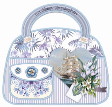 Preview: Reddy Cards Bastelset Geschenktaschen Blumen