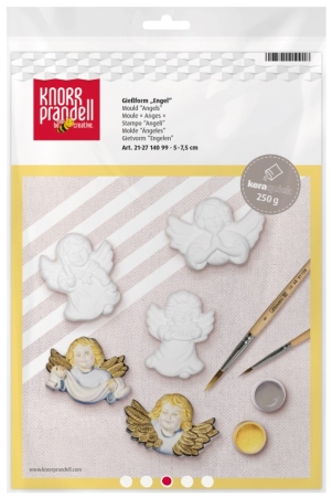 Preview: Knorr-Prandell Gießform Engel 7 cm 8-teilig
