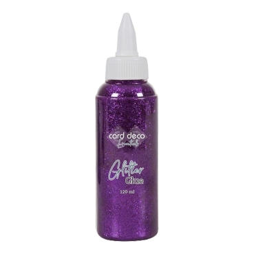 Card Deco Essentials Glitter Glue Purple