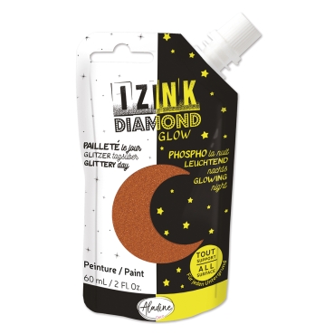 Aladine IZINK DIAMOND Glow 60 ml kupfer