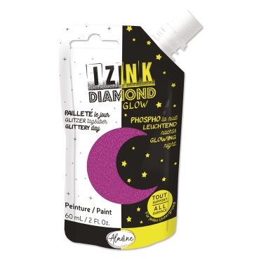 Aladine IZINK DIAMOND Glow 60 ml rosa