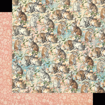 Graphic 45 Woodland Friends 8 x 8 Pad