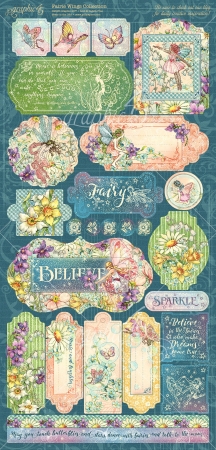 Preview: Graphic 45 Fairie Wings Stickers