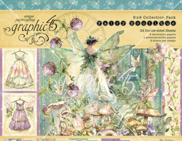 Graphic 45 8 x 8 Inch Collection Pack Fairy Boutique