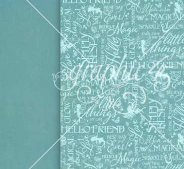 Preview: Graphic 45 8,5 x 11 Inch Patterns & Solids Pack Fairy Boutique