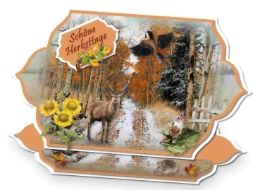 Preview: Reddy Cards Ornamentkarten Herbst 1
