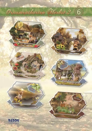 Reddy Cards Ornamentkarten Herbst 2