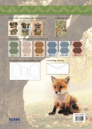 Preview: Reddy Cards Ornamentkarten Herbst 2