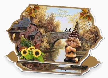 Preview: Reddy Cards Ornamentkarten Herbst 2
