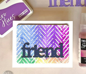 Hero Arts Green + Shimmer Tone-on-Tone Metallic Spray