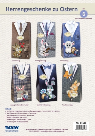 Reddy Cards Herrengeschenke zu Ostern