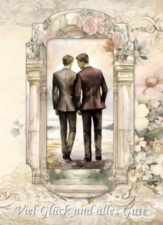 Reddy Cards Bastelset Vintage Hochzeit