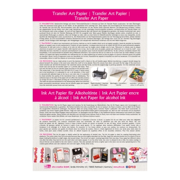Preview: Transfer & Ink Art Papier A4 glänzend