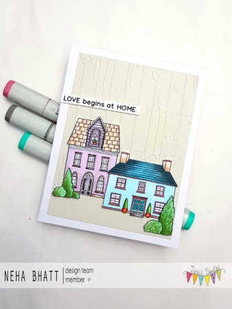 Preview: Jane's Doodles Clear Stamps Transparente Stempel Home