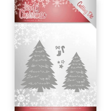 Jeanine's Art DIE Schneideschablone Lovely Christmas Lovely Trees