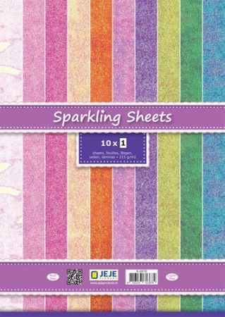 JEJE Produkt Sparkling Sheets 10 x A4
