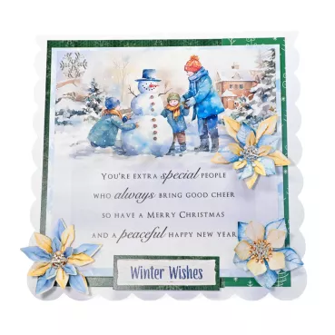 Katy Sue Designs Picket Fence Chrismas Scene Stash