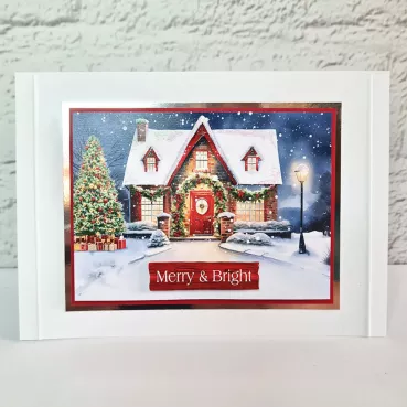 Katy Sue Designs Picket Fence Chrismas Scene Stash
