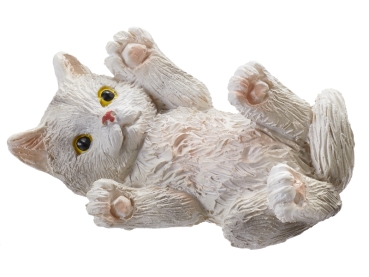 Katze liegend ca. 4,5 cm