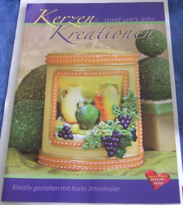Buch mit Ideen zur Kerzengestaltung