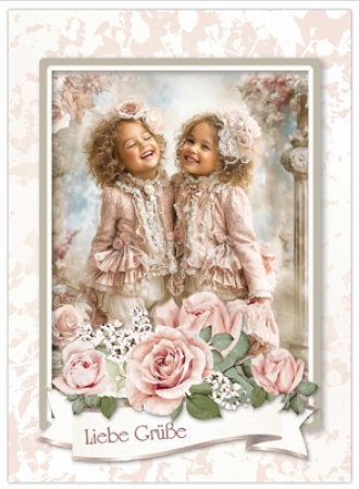 Preview: Reddy Cards Viktorianische Kinder