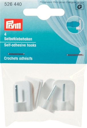 Prym Selbstklebehaken weiss