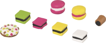 Preview: Knorr Prandell Modelliermassen Kneten und Radieren Bastel-Set Tasty Candies