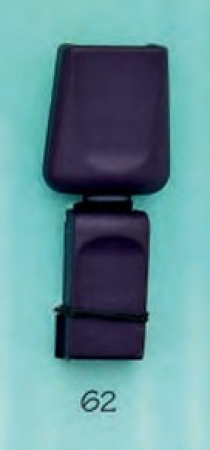 Kordelende 17 mm DL6mm dunkelviolett