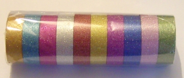 Klebeband Krepp Metallic 10 Stück